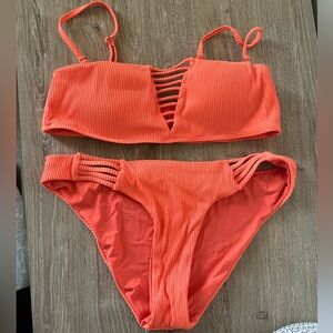 Orange bikini
